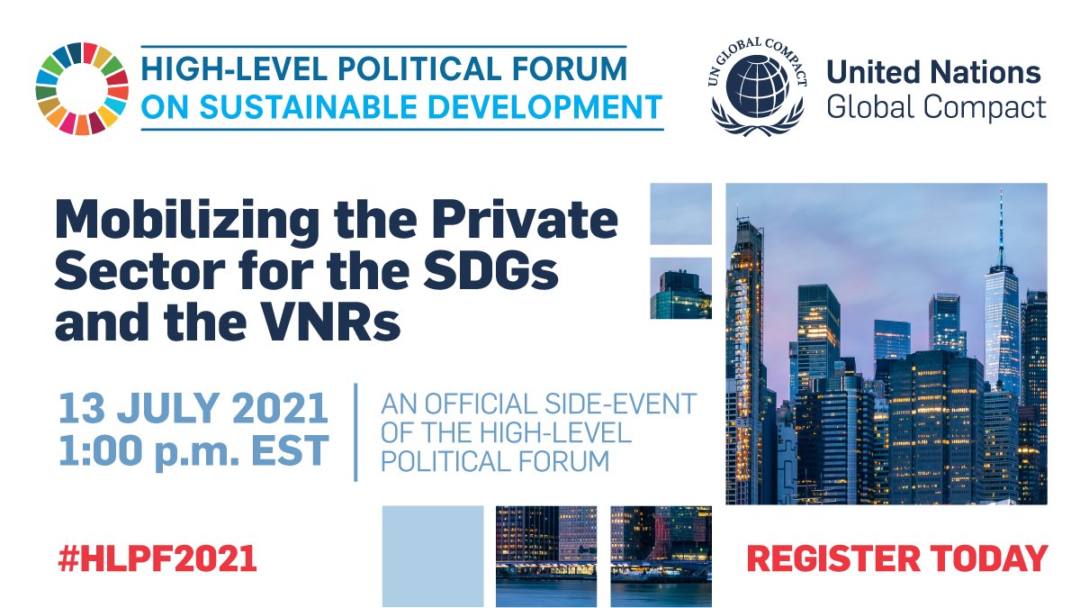 Join the UN Global Compact's official side-event of the High-Level Political Forum