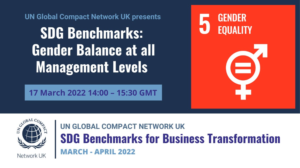 Join UN Global Compact Network UK's five-part webinar series on SDG Benchmarks.