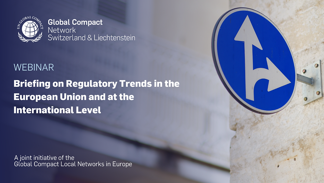 Join to be briefed on recent regulatory developments in the EU and internationally and learn what actions that are expected from companies .