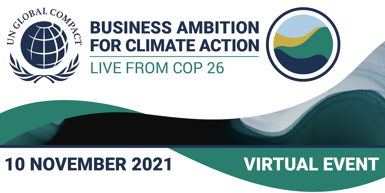 Join leaders from around the world to drive business solutions and ambition for climate.
