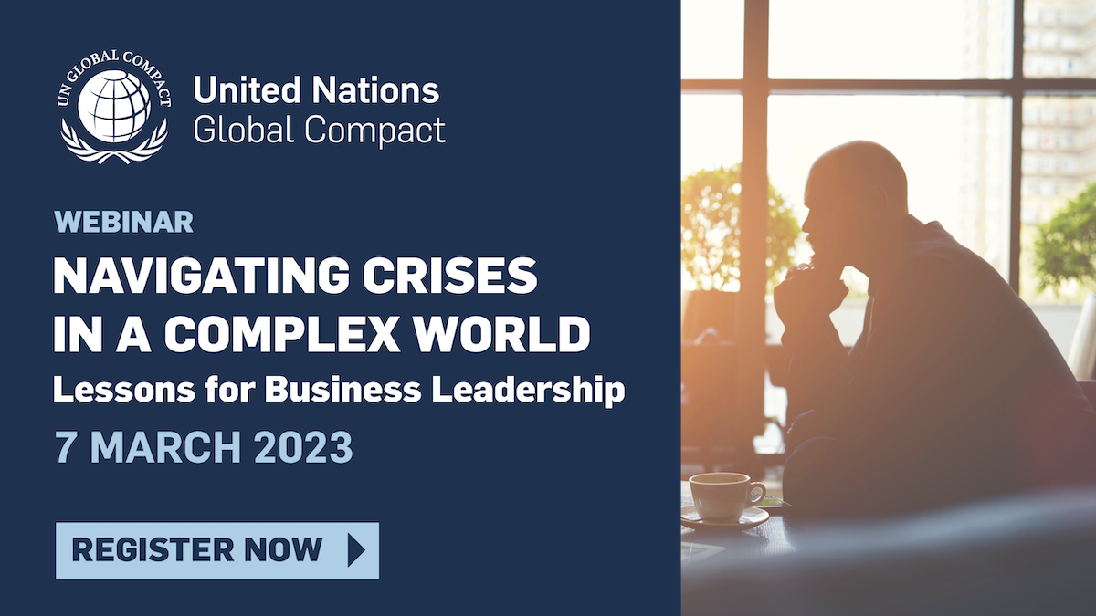 Join to learn how resilient business delivers shared stakeholder value and competitive advantage at times of converging crises.