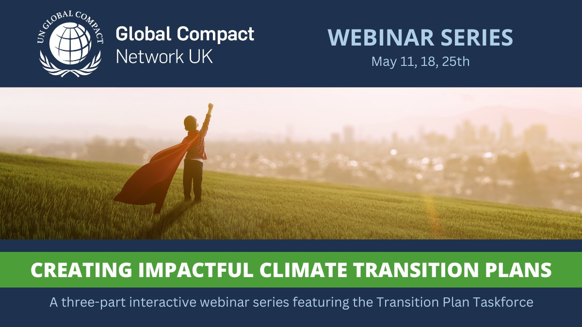 Join the second edition of a webinar series to explore practical actions for implementing transition plans and how to design a strategy to align with business targets.