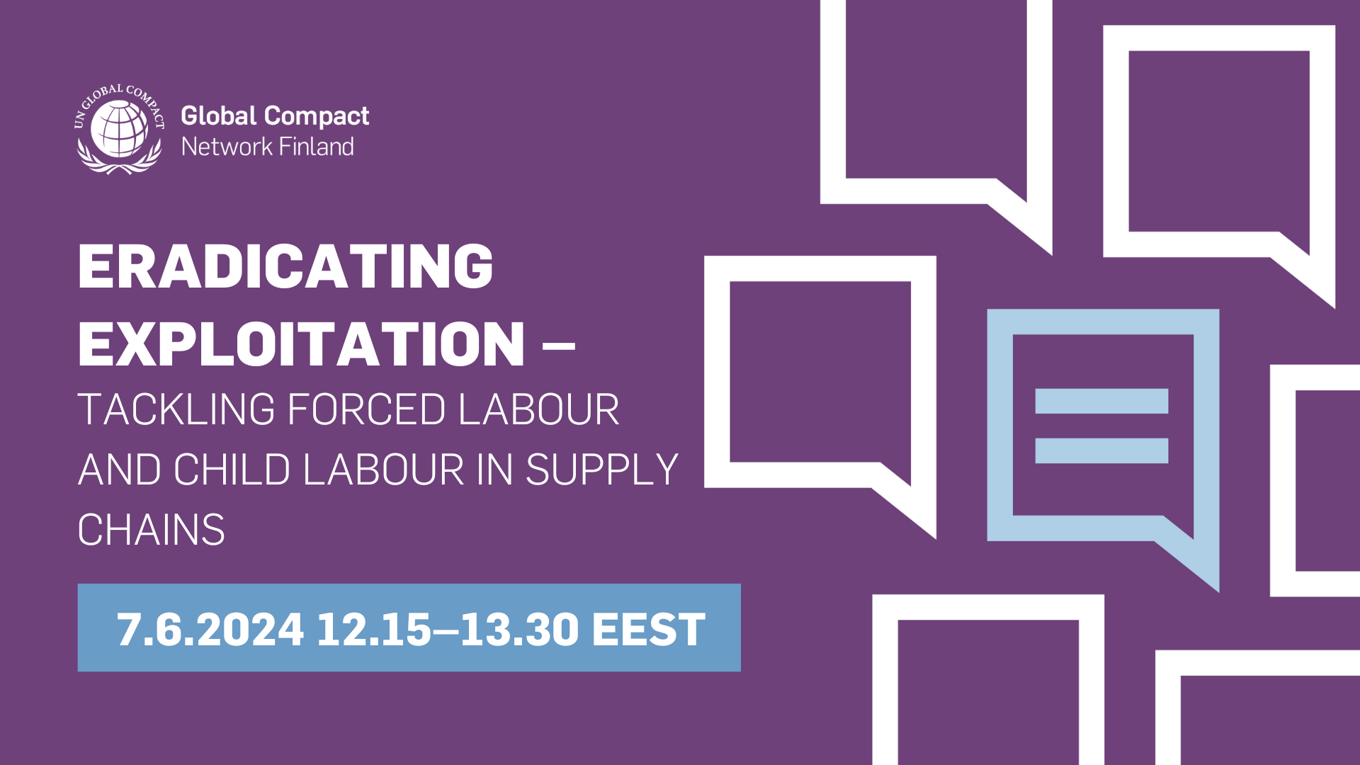 Eradicating Exploitation webinar