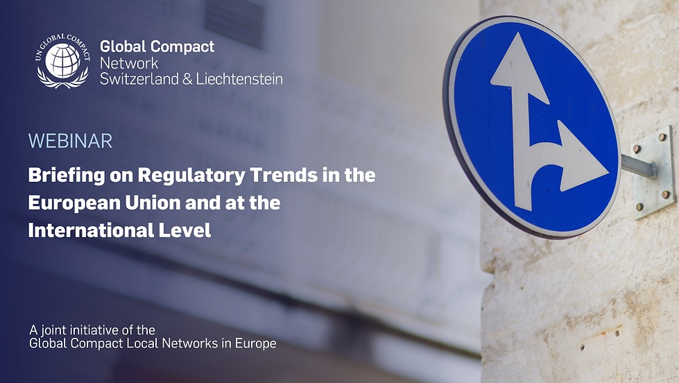 Join this webinar to learn about new regulatory changes related to sustainability and corporate responsibility.