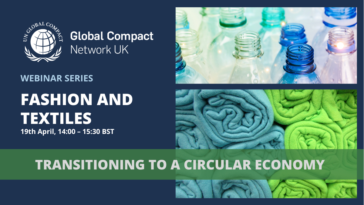 Join this session to learn about issues related to fashion and textiles in transitioning to a circular economy.