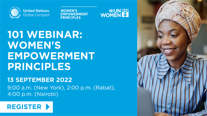 Join to learn how the WEPs can help your company advance gender equality in the workplace, marketplace, and community.