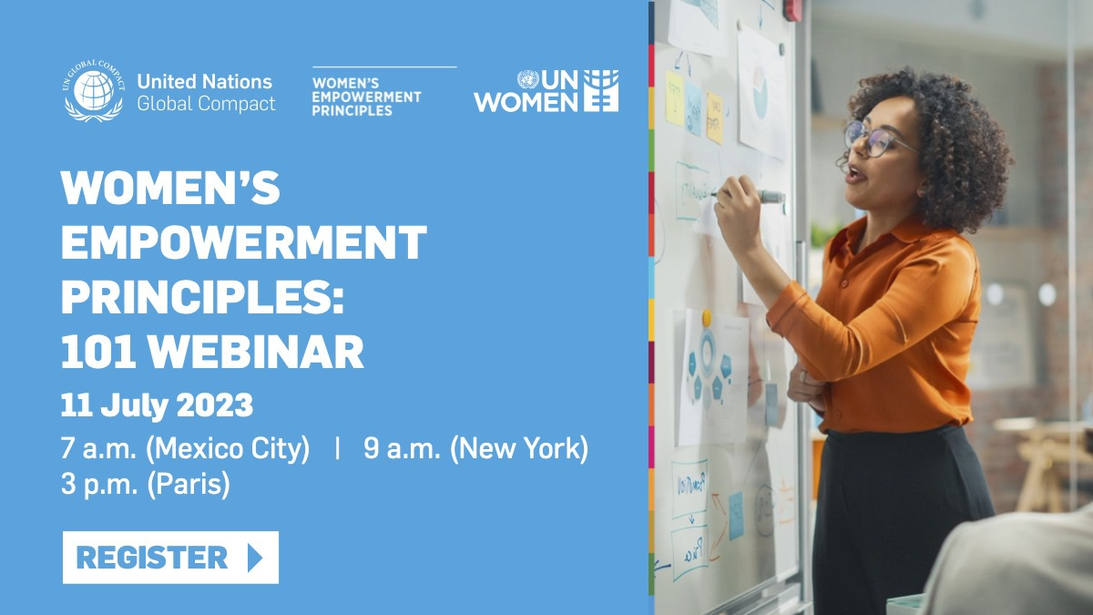Join this session to learn how the WEPs provide a strong framework for companies to advance gender equality in the workplace, marketplace, and community.