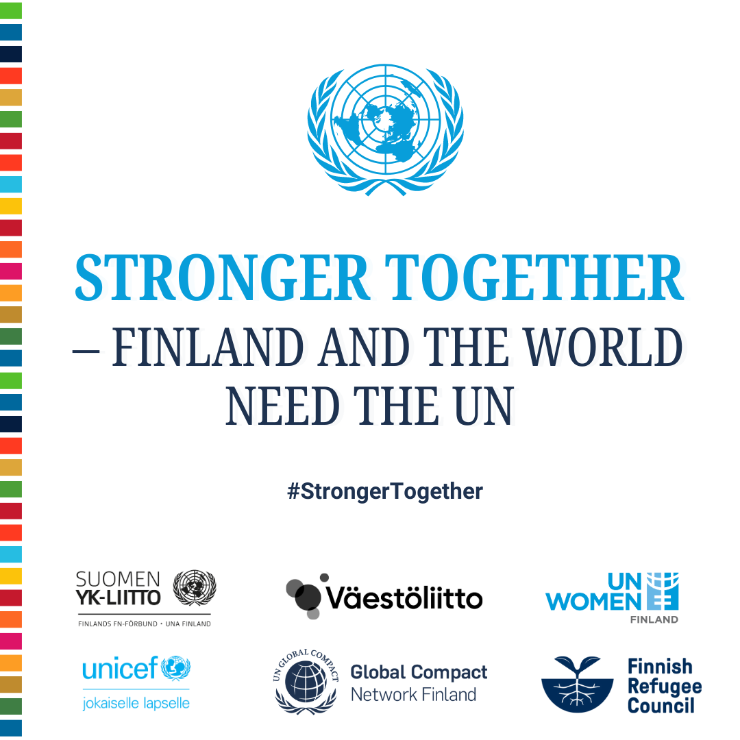 A global pandemic, climate crisis, inequality between countries or the risk of nuclear conflict cannot be solved by one country or one region. The UN has the mandate and the ability to unite and support the countries of the world.