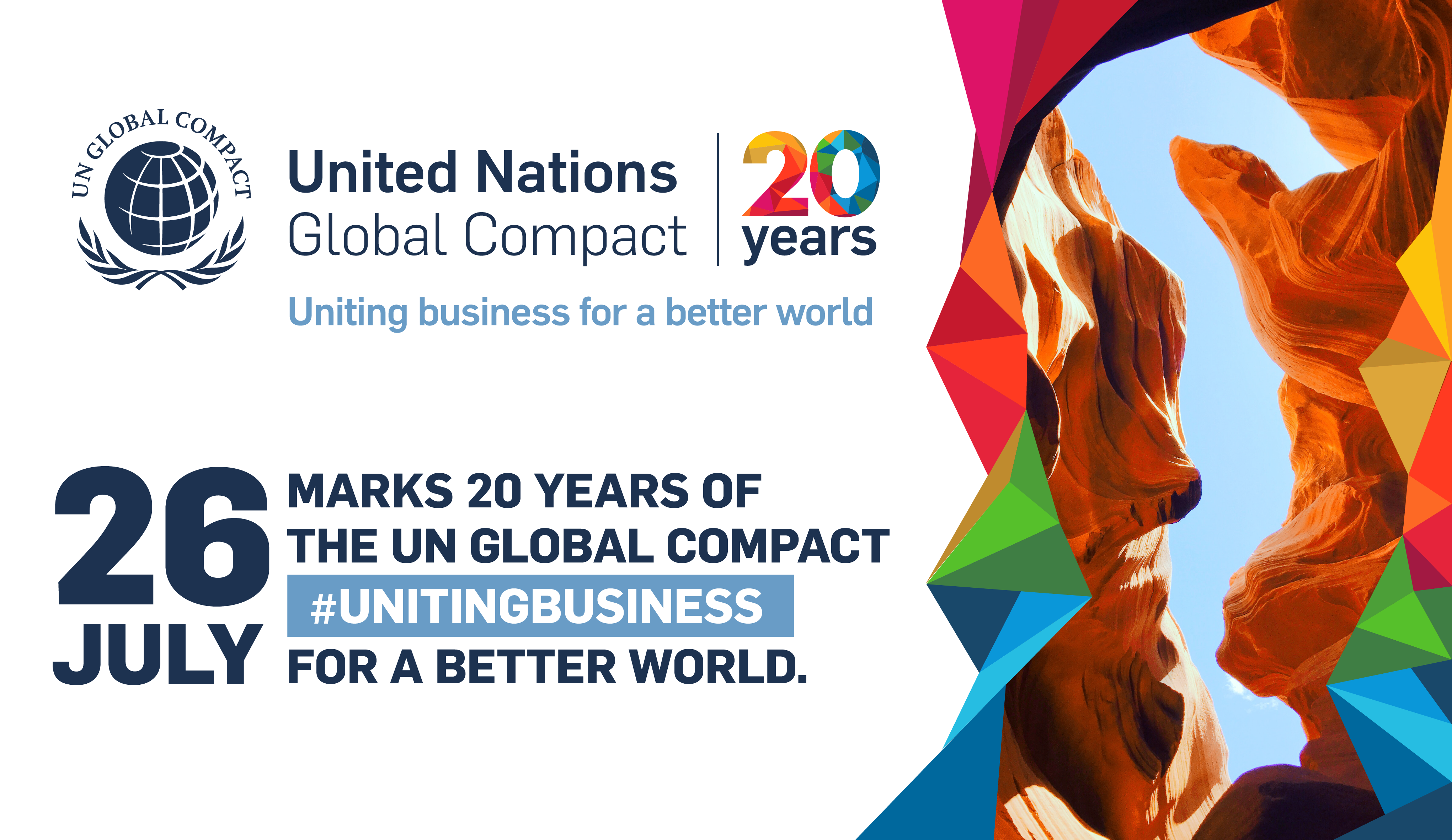 UN Global Compactin 20-vuotispäivää vietettiin 26.7.2020.