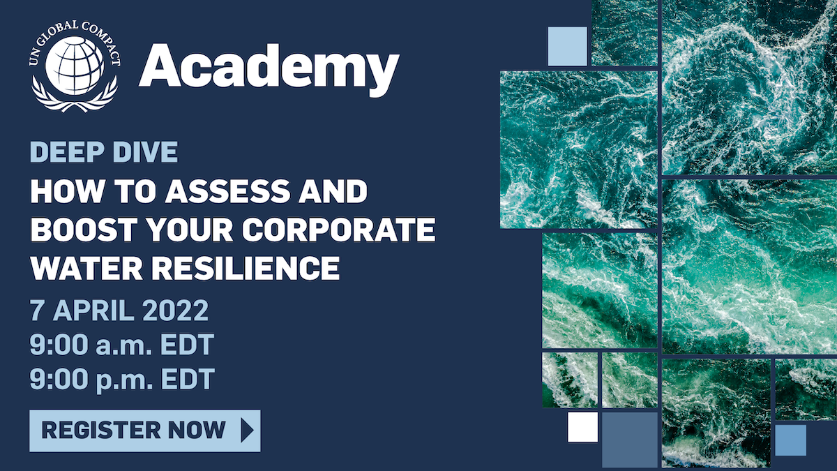 How to Assess and Boost your Corporate Water Resilience - Global ...