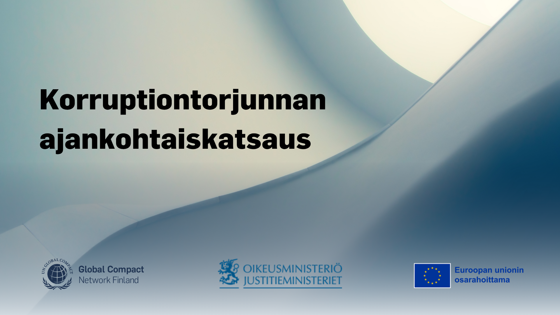 Korruptiontorjunnan ajankohtaiskatsaus