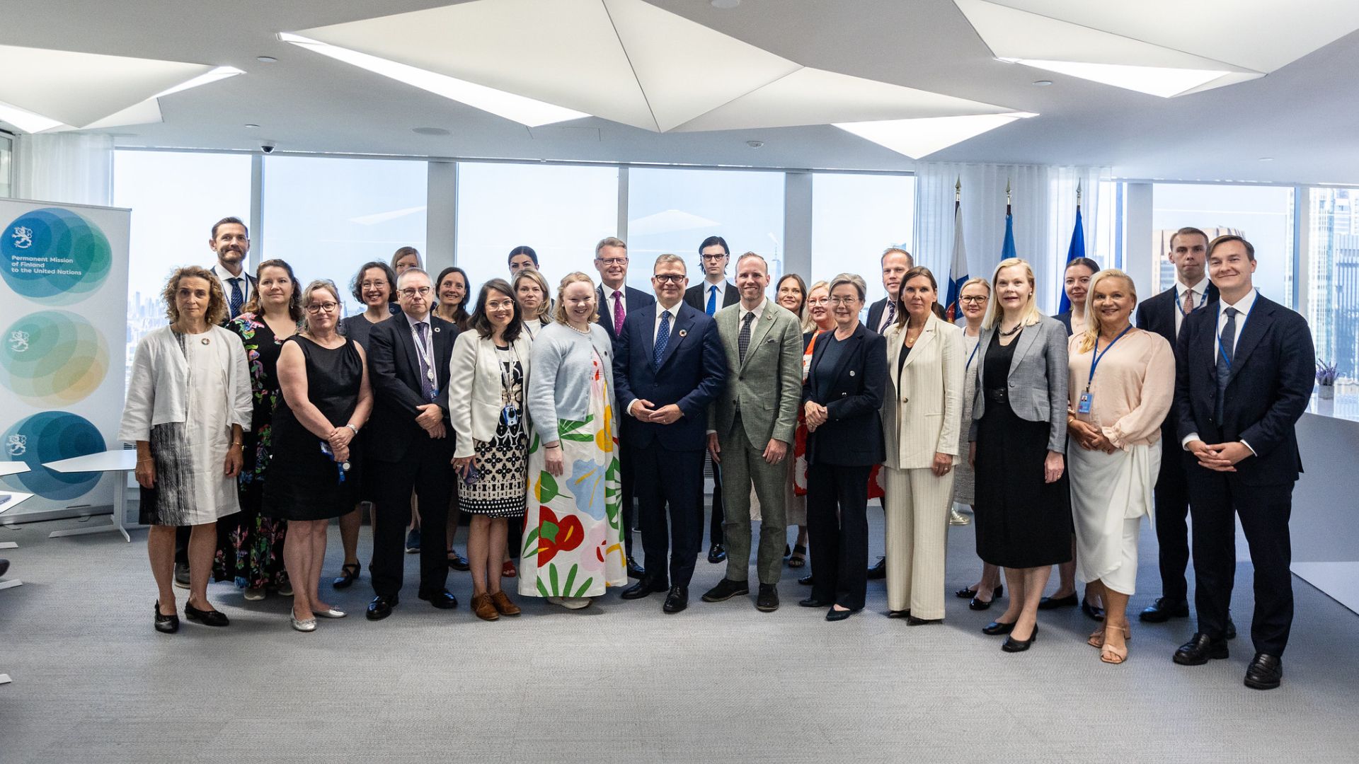 Suomen delegaatio HLPF:ssä